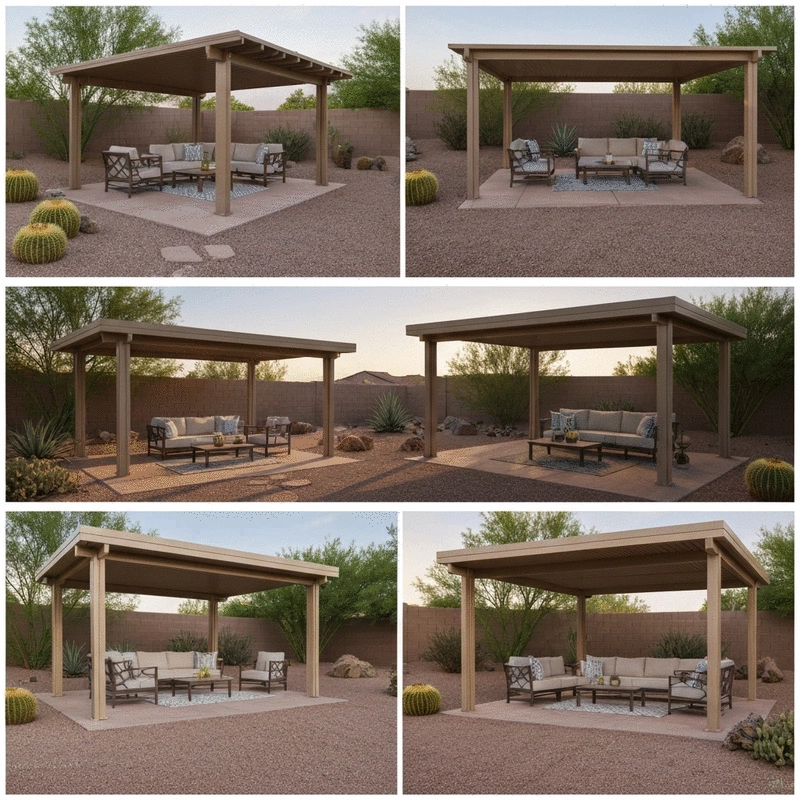 Patio Covers in Cave Creek AZ: Homeowner Guide to Alumawood, Solid Roof, and Lattice Options