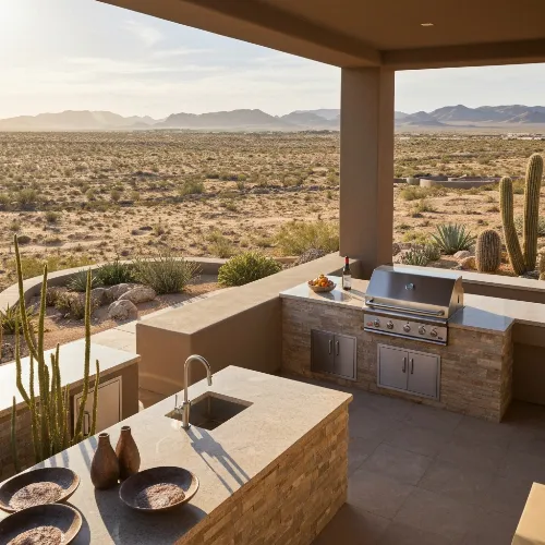 Custom Outdoor Kitchen Design